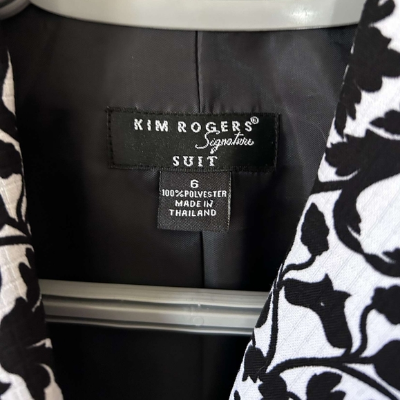 Vintage, Kim Rogers Signature, Suit pant set. Size 6 - Picture 4 of 9